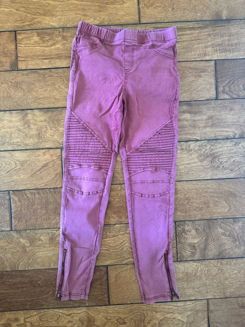 Beulah Style Moto Jeggings